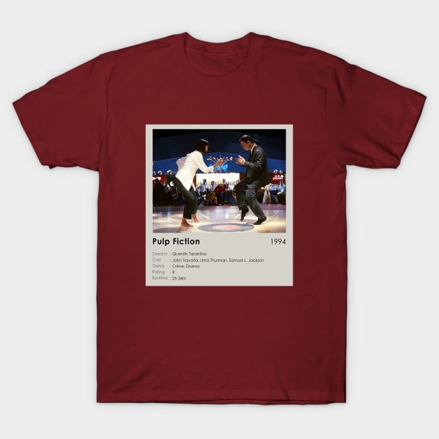 Pulp Fiction Best Movie Scene T-Shirt by OlkiaArt